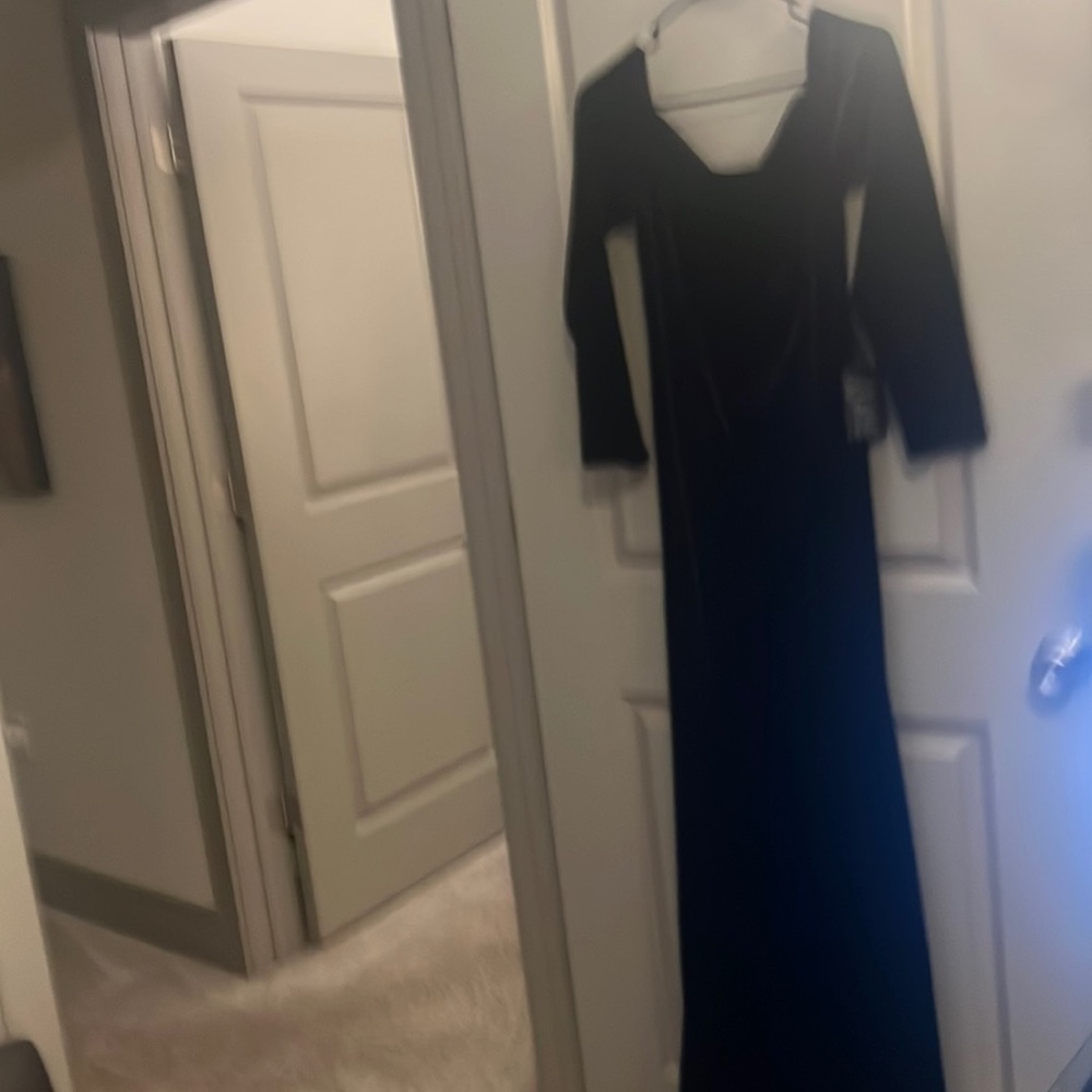 Black Velvet Dress